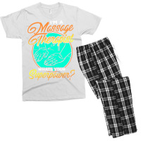 Massage Therapist Aesthetic Men's T-shirt Pajama Set | Artistshot