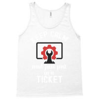 Help Desk Technician, Computer Technician129 Tank Top | Artistshot