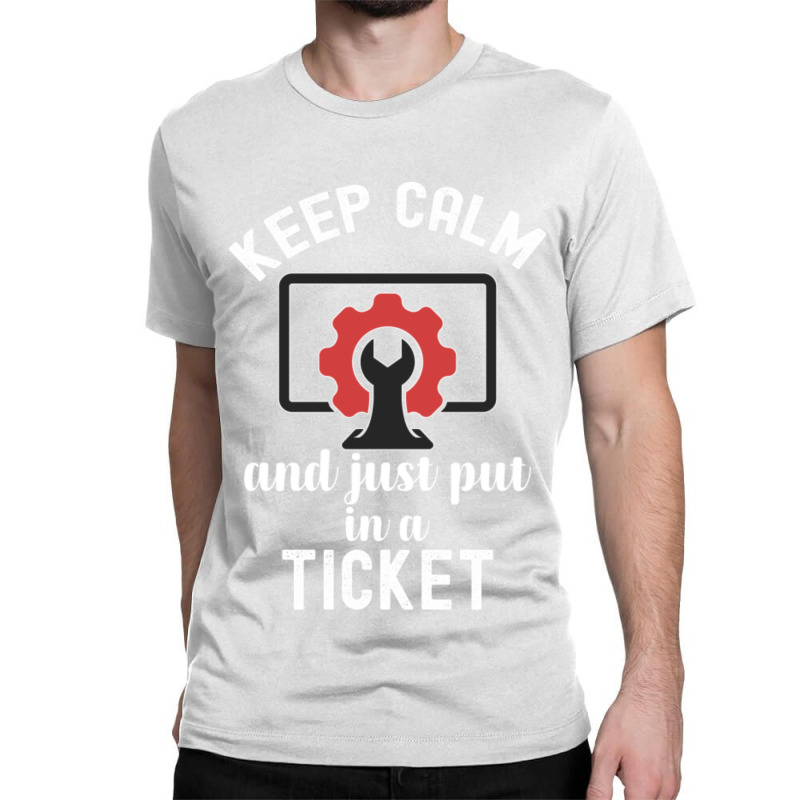 Help Desk Technician, Computer Technician129 Classic T-shirt | Artistshot