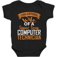 Helpdesk Support Wife, Computer Support Technician Baby Bodysuit | Artistshot