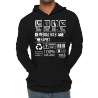 Remedial Massage Therapist T  Multitasking Certifi Lightweight Hoodie | Artistshot