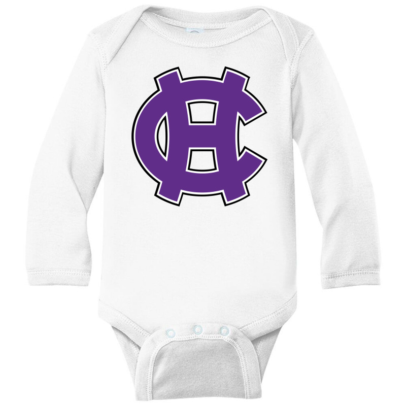 Holly Cross Athletics Long Sleeve Baby Bodysuit by SportZen | Artistshot