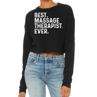 Best Massage Therapist Ever Tumblr Cropped Sweater | Artistshot