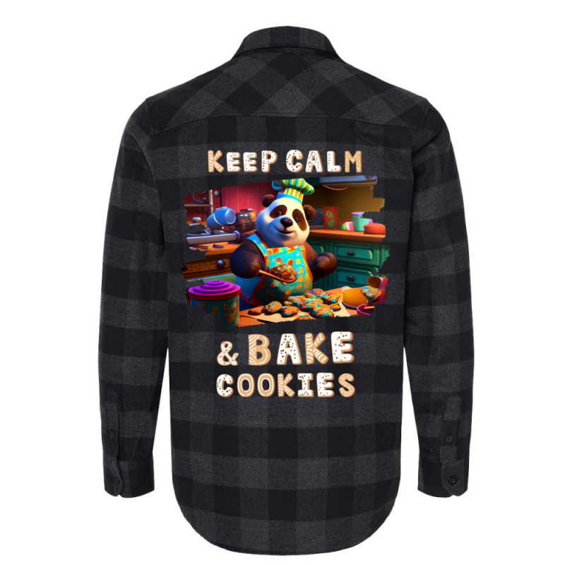 Keep Calm And Bake Cookies49 Flannel Shirt | Artistshot