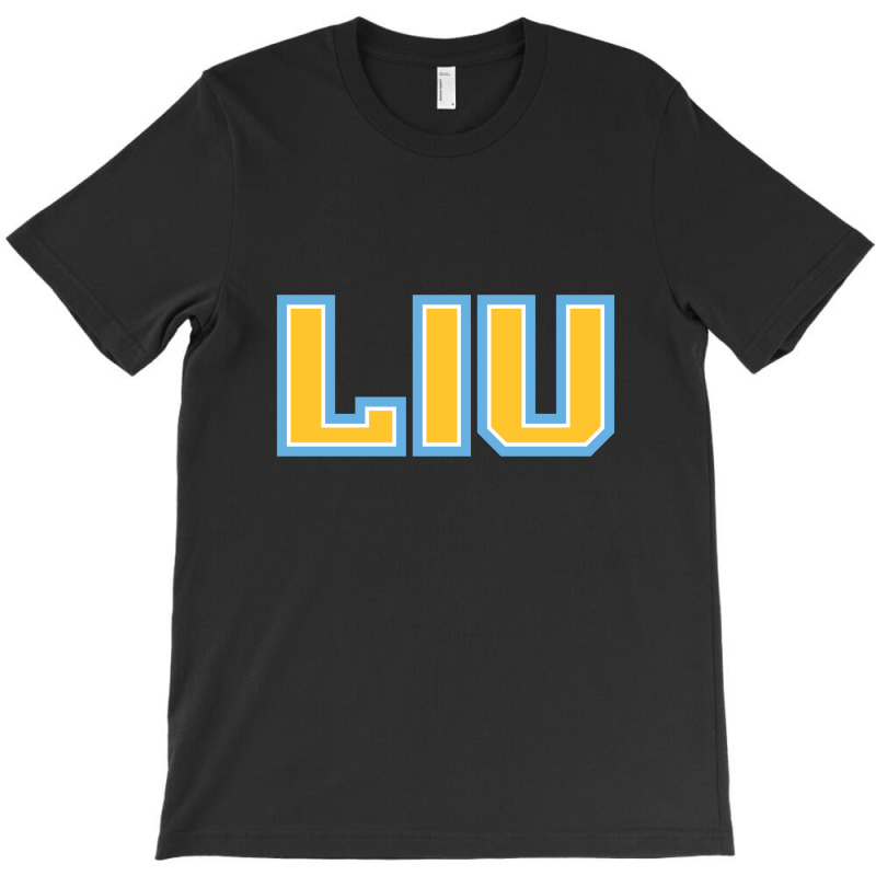 Liu Gold Wordmark T-Shirt by SportZen | Artistshot