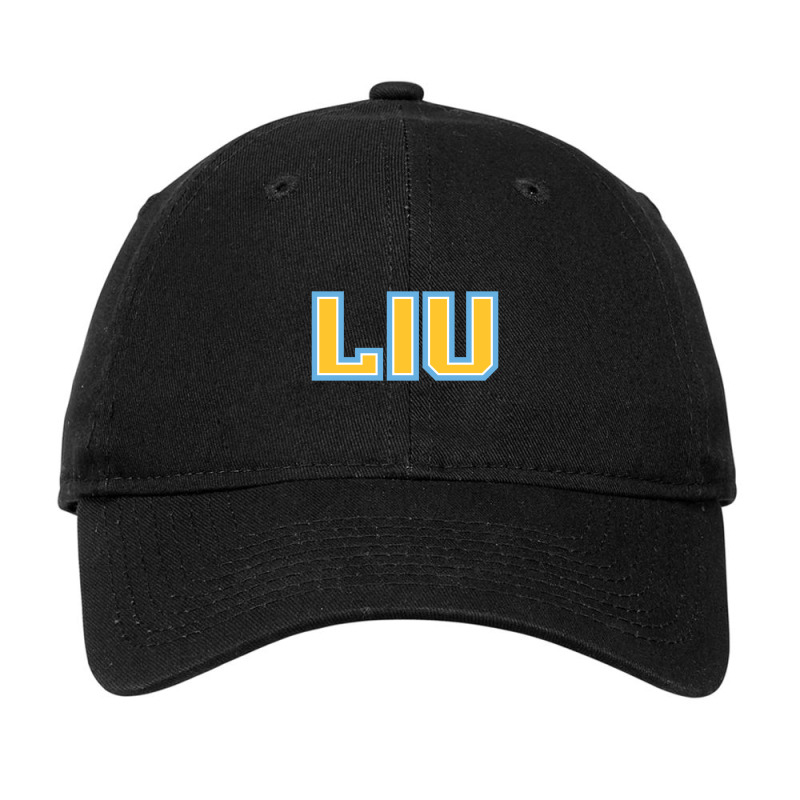 Liu Gold Wordmark Adjustable Cap by SportZen | Artistshot