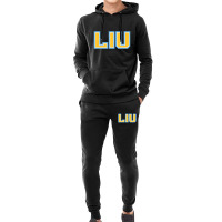 Liu Gold Wordmark Hoodie & Jogger Set | Artistshot