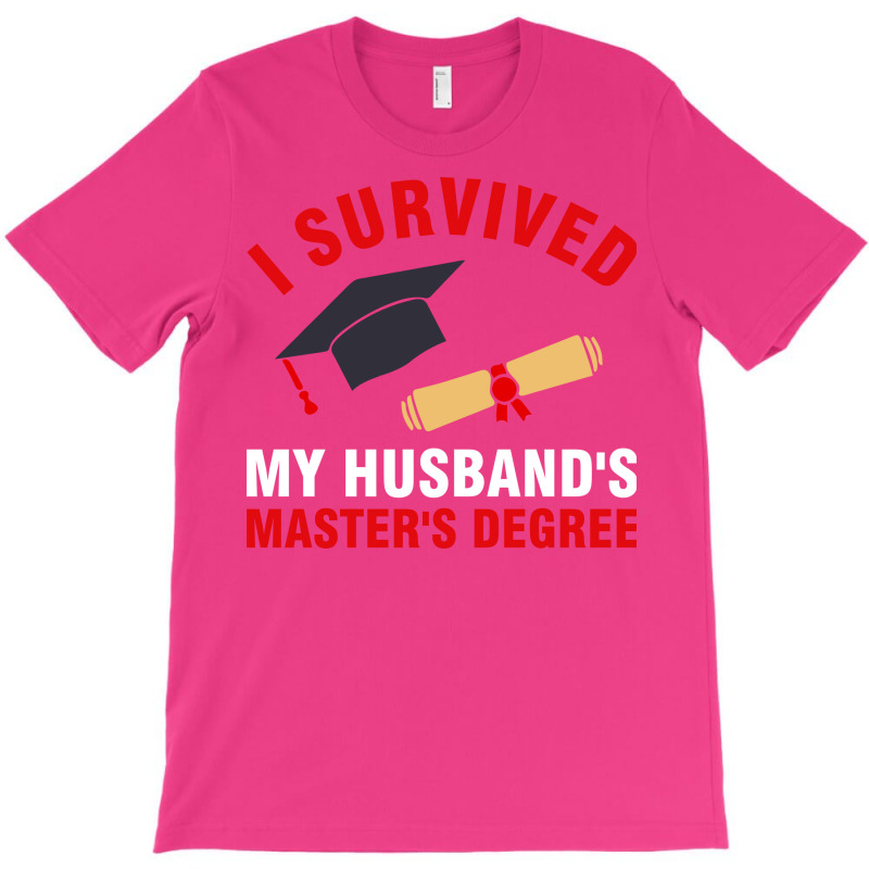 I Survived My Husbands Masters Degree Hipster T-Shirt by zeynelntiwaam | Artistshot