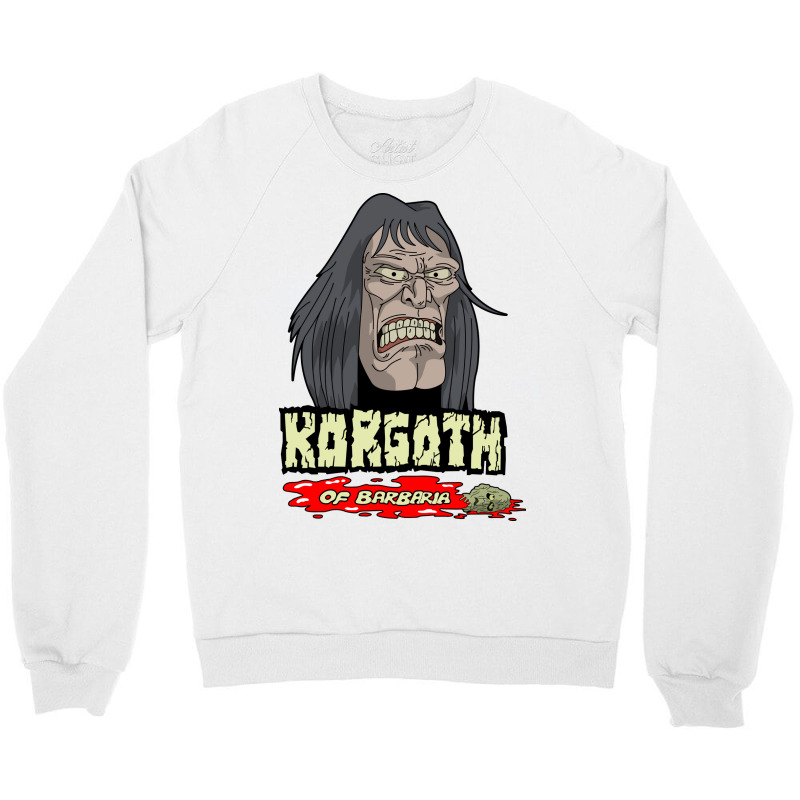 Korgoth Of Barbaria Aesthetic Crewneck Sweatshirt by zeynelntiwaam | Artistshot