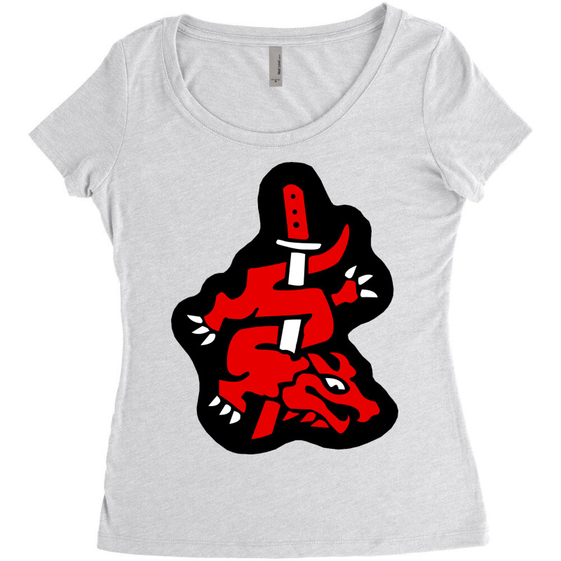 Master Of Silence Symbol Music Women's Triblend Scoop T-shirt by yeldarmamozit | Artistshot