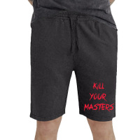 Kill Your Masters Blue Vintage Short | Artistshot