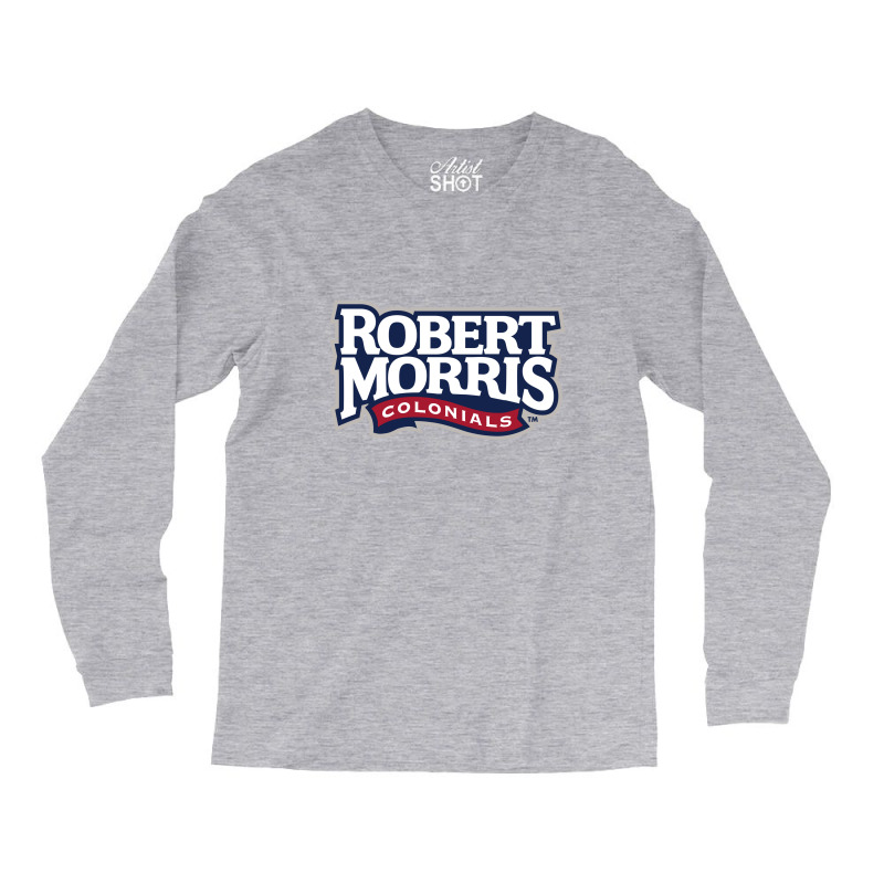 Robert Morris Colonials Wordmark Long Sleeve Shirts by SportZen | Artistshot