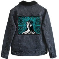 Locked In Syndrome Unisex Sherpa-lined Denim Jacket | Artistshot