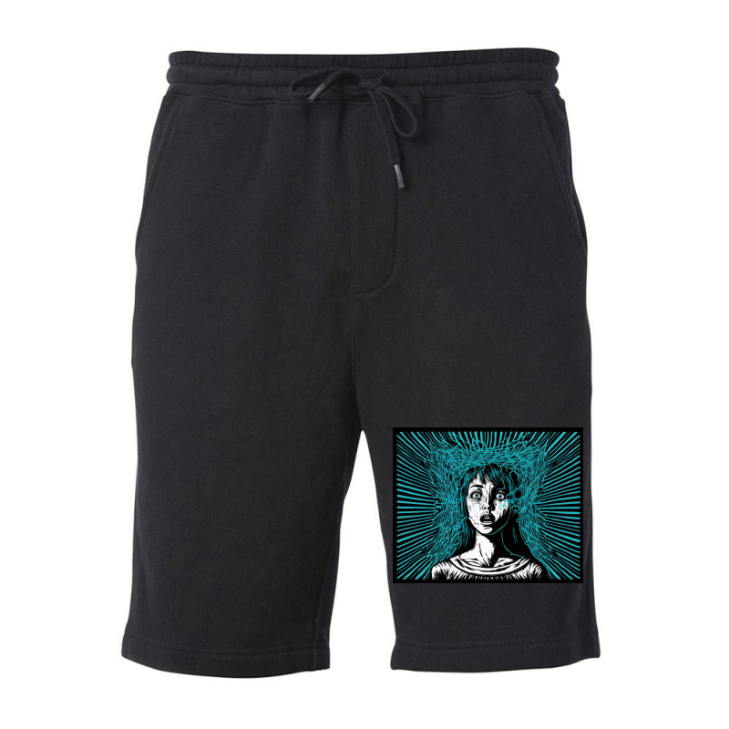 Locked In Syndrome Fleece Short by Creative Corner | Artistshot