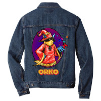 Orko 70s Red Men Denim Jacket | Artistshot