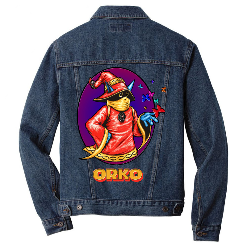 Orko 70s Red Men Denim Jacket | Artistshot