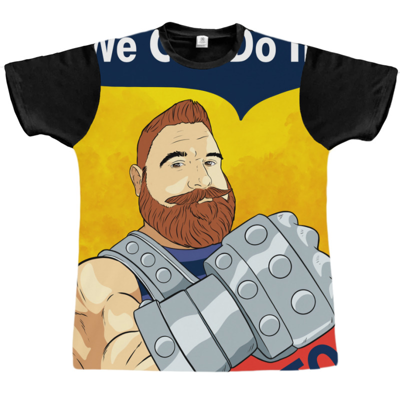 We Can Do It Fisto Graphic T-shirt | Artistshot