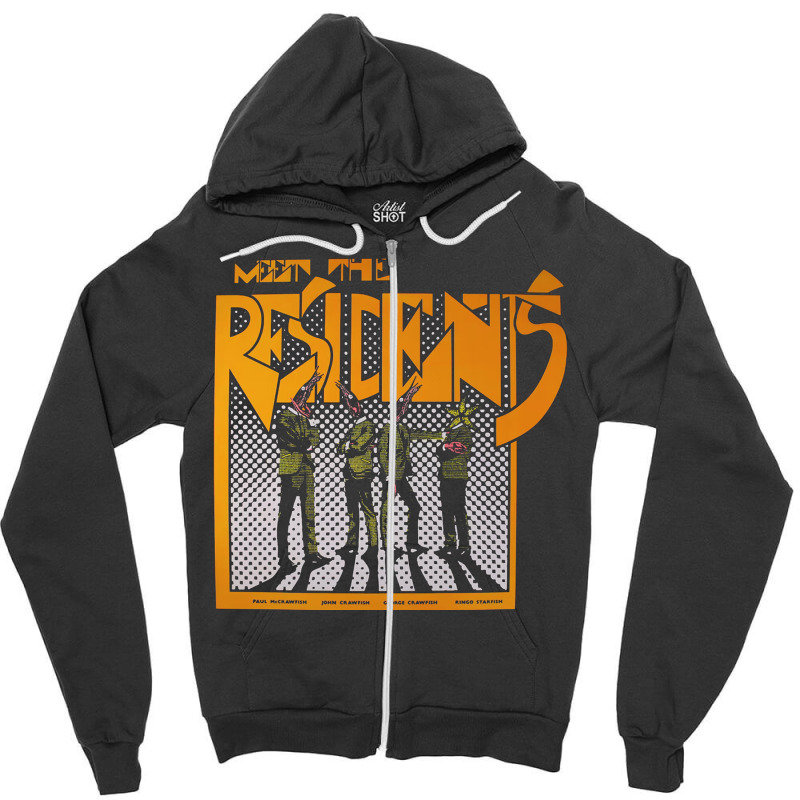 Amazing The Residents Zipper Hoodie by Bamuttia | Artistshot