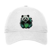 Panda Angry Adjustable Cap | Artistshot