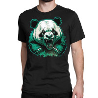 Panda Angry Classic T-shirt | Artistshot