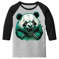 Panda Angry Youth 3/4 Sleeve | Artistshot