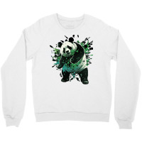 Panda Crush Crewneck Sweatshirt | Artistshot