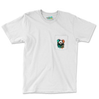 Panda Crush Love Pocket T-shirt | Artistshot