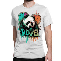 Panda Crush Love Classic T-shirt | Artistshot