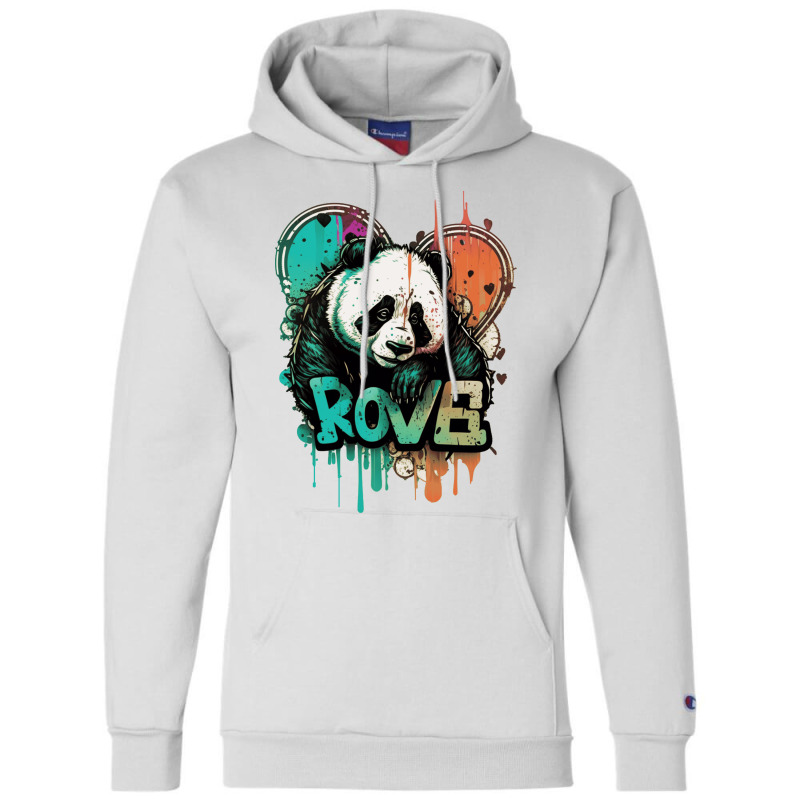 Panda Crush Love Champion Hoodie by NissimHouston109 | Artistshot