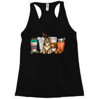 Collie Dog Coffee Cups Racerback Tank | Artistshot