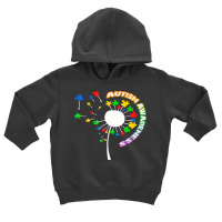 Autism Awareness T  Shirt Autism T  Shirt Autism Dandelion Flower Puzz Toddler Hoodie | Artistshot