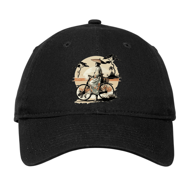 Samurai Ride Bycycle Adjustable Cap by Rina Myers90 | Artistshot