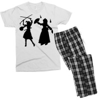 Silhouette Youmu   Touhou Men's T-shirt Pajama Set | Artistshot