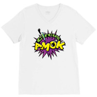 Circus Amok V-neck Tee | Artistshot