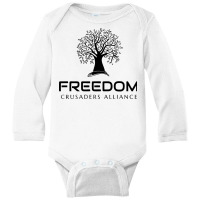 Freedom Crusaders Alliance Long Sleeve Baby Bodysuit | Artistshot