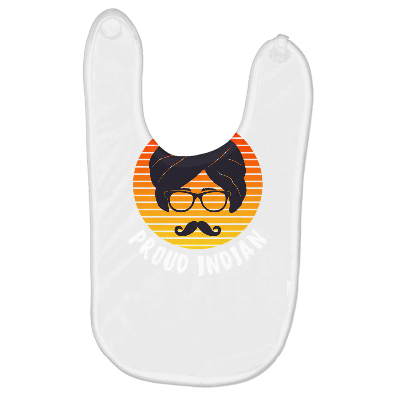 Proud Indian I Love India Baby Bibs by JOHN CHAVEZ | Artistshot