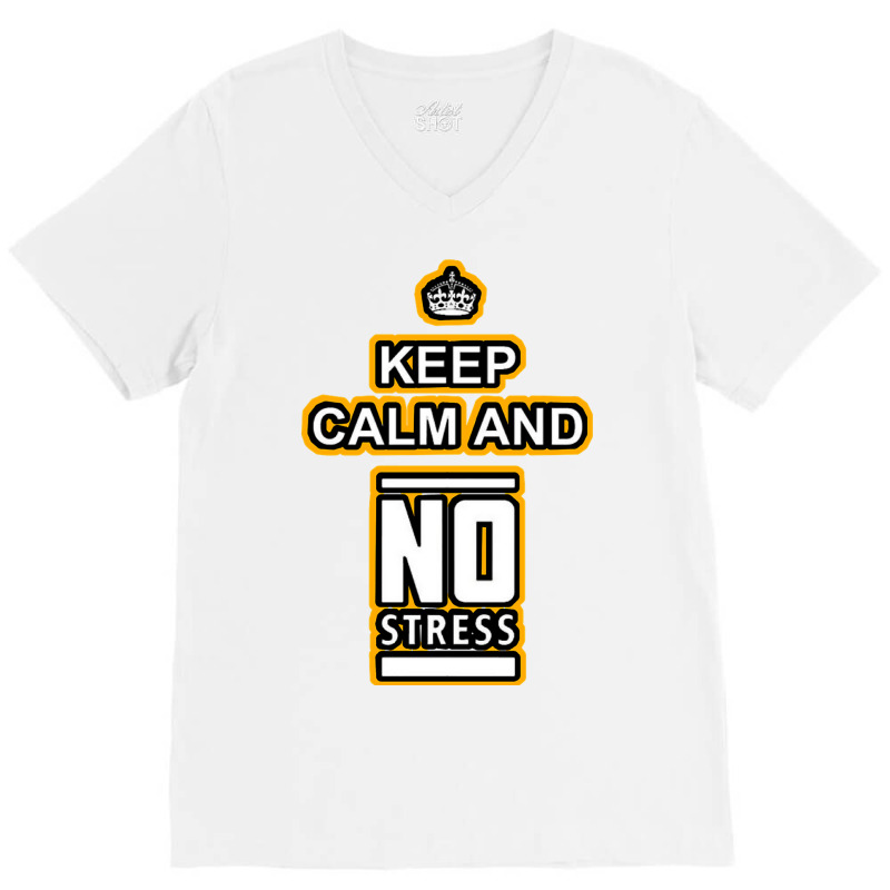 Keep Calm And Do Good V-neck Tee | Artistshot