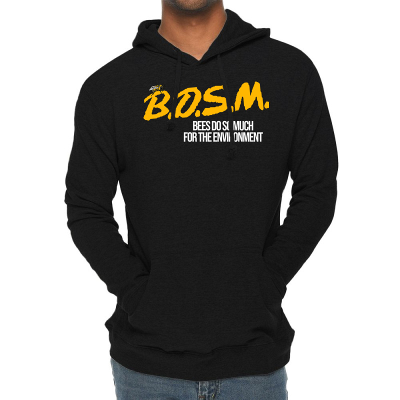 B.d.s.m. Bees Do So Much For The Environment Lightweight Hoodie | Artistshot