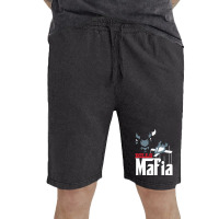 Mafia Super Fan Graphic Vintage Short | Artistshot