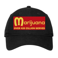 Marijuana Over 420 Zillion Served Adjustable Cap | Artistshot