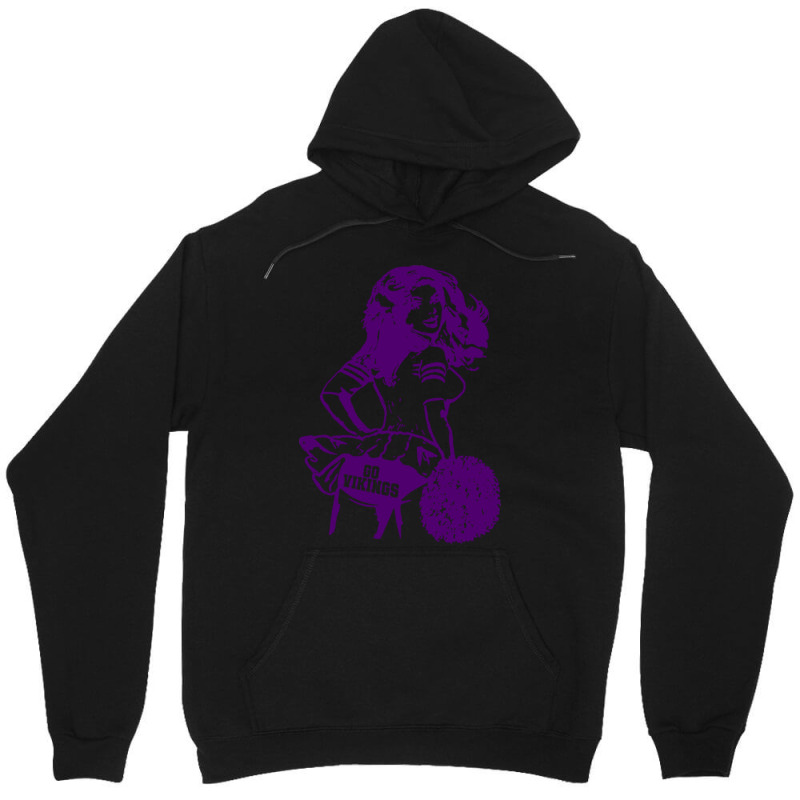 Minnesota Retro Cheerleader Unisex Hoodie | Artistshot