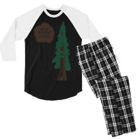 Muir Woods Men's 3/4 Sleeve Pajama Set | Artistshot