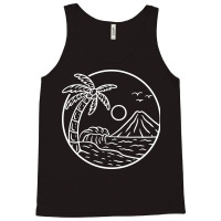 Beach View Mountain Vibes Tank Top | Artistshot