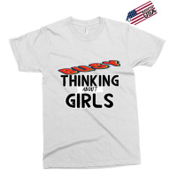 Busy Thinking About Girls Exclusive T-shirt | Artistshot