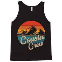 Cousin Crew Camping Outdoor Sunset Summer Camp Tank Top | Artistshot