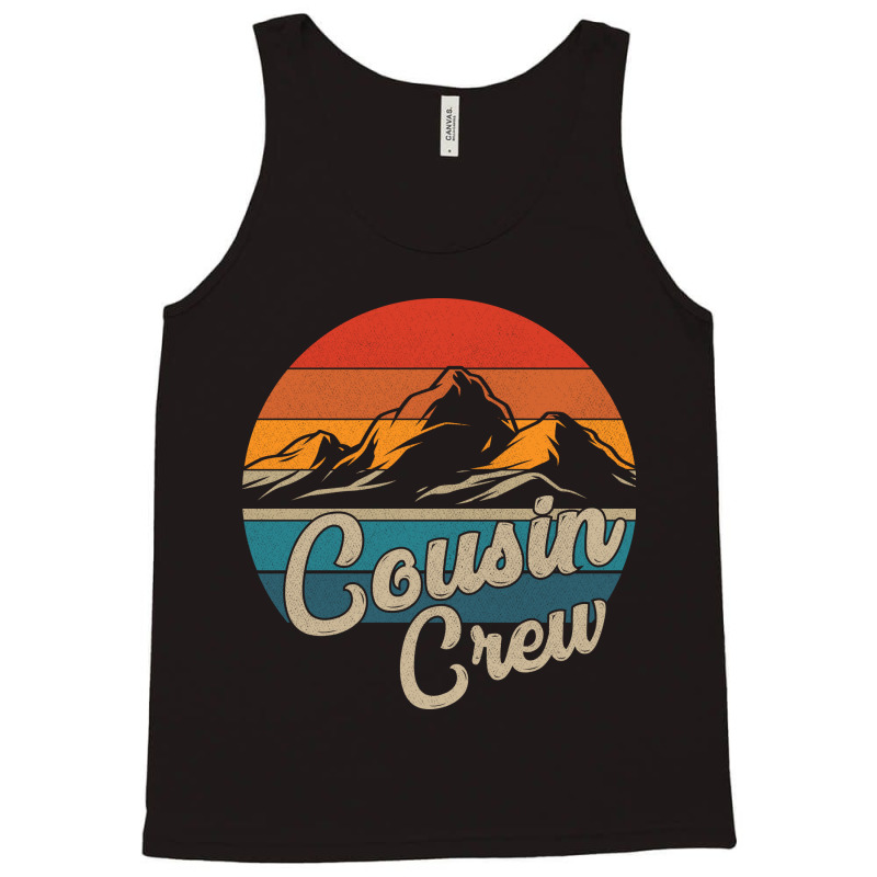 Cousin Crew Camping Outdoor Sunset Summer Camp Tank Top by Kawar001 | Artistshot