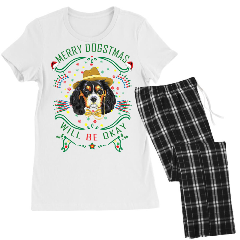 Merry Dogstmas Will Be Okay Merry Christmas, Funny Women's Pajamas Set by lorismerch | Artistshot