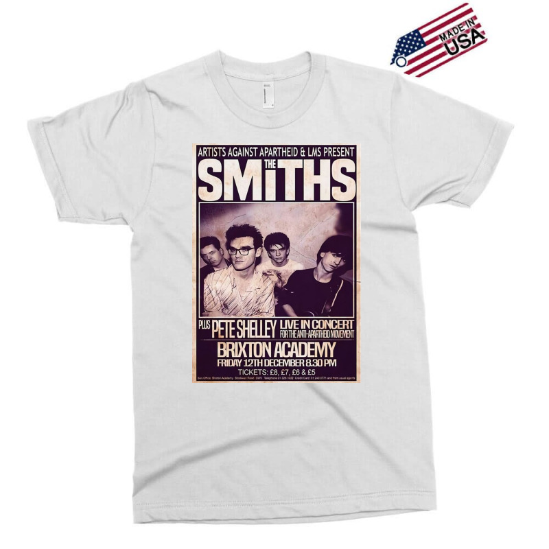 The Smiths 1986 The Final Concert Exclusive T-shirt by hanniehan | Artistshot