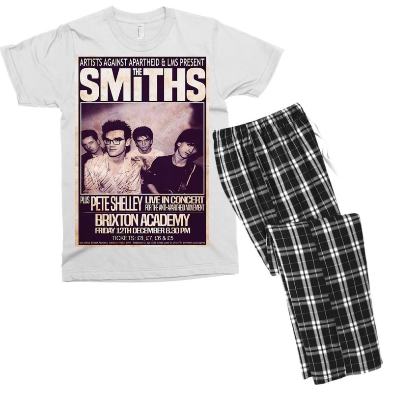 The Smiths 1986 The Final Concert Men's T-shirt Pajama Set by hanniehan | Artistshot