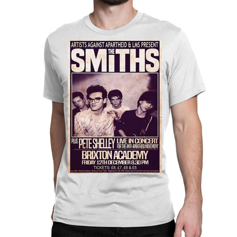 The Smiths 1986 The Final Concert Classic T-shirt by hanniehan | Artistshot